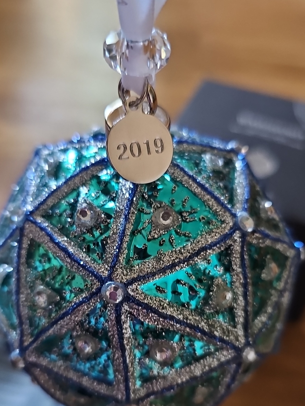 Waterford Crystal 2019 Times Square NYC NewYears Eve Holiday Ornament Decoration